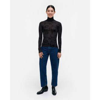 Vilina Unikko turtleneck top 999 - Marimekko