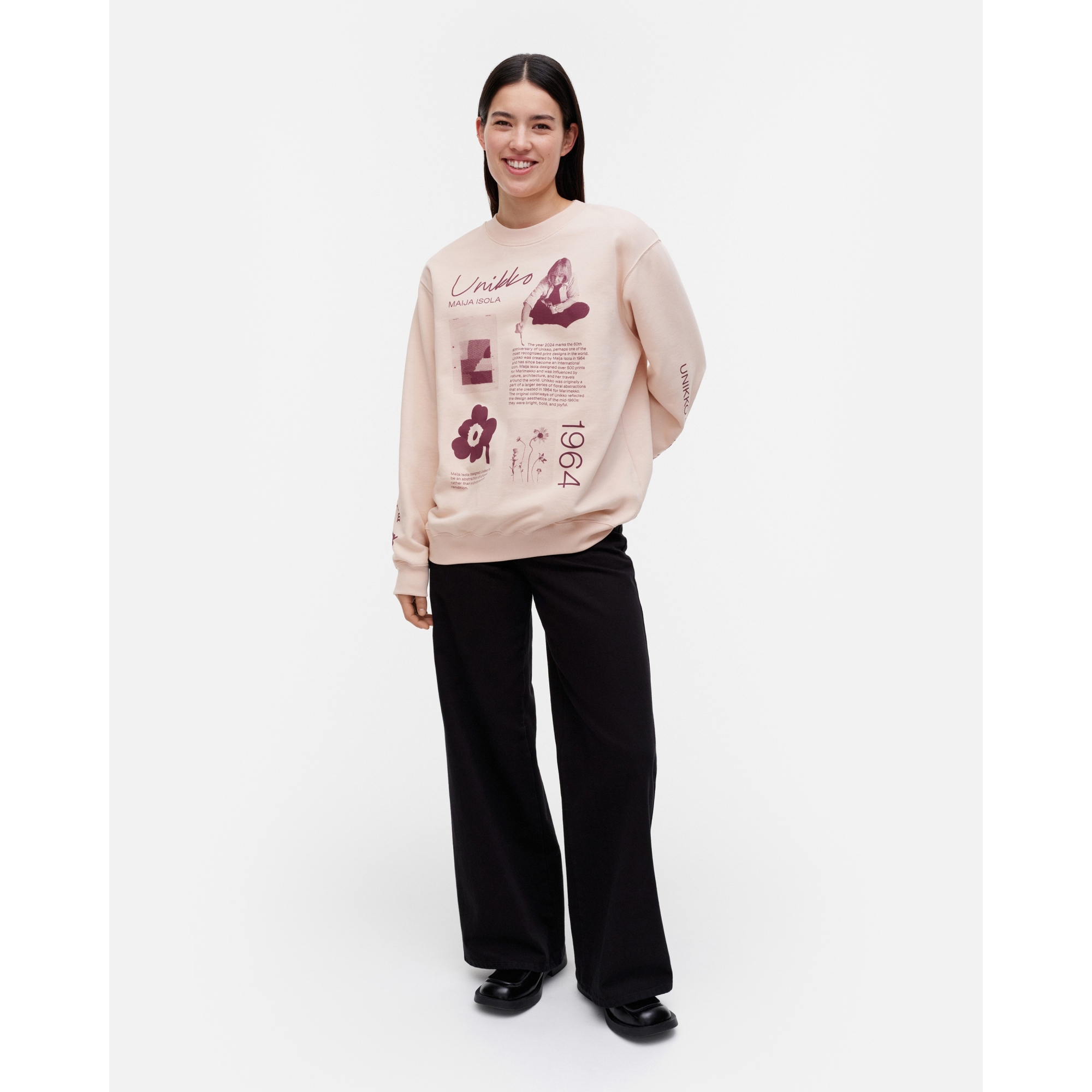 Kioski Loisto Unikko Tribute Placement sweatshirt 330 - Marimekko