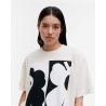 Kioski Veisto Unikko Placement t-shirt 119 - Marimekko