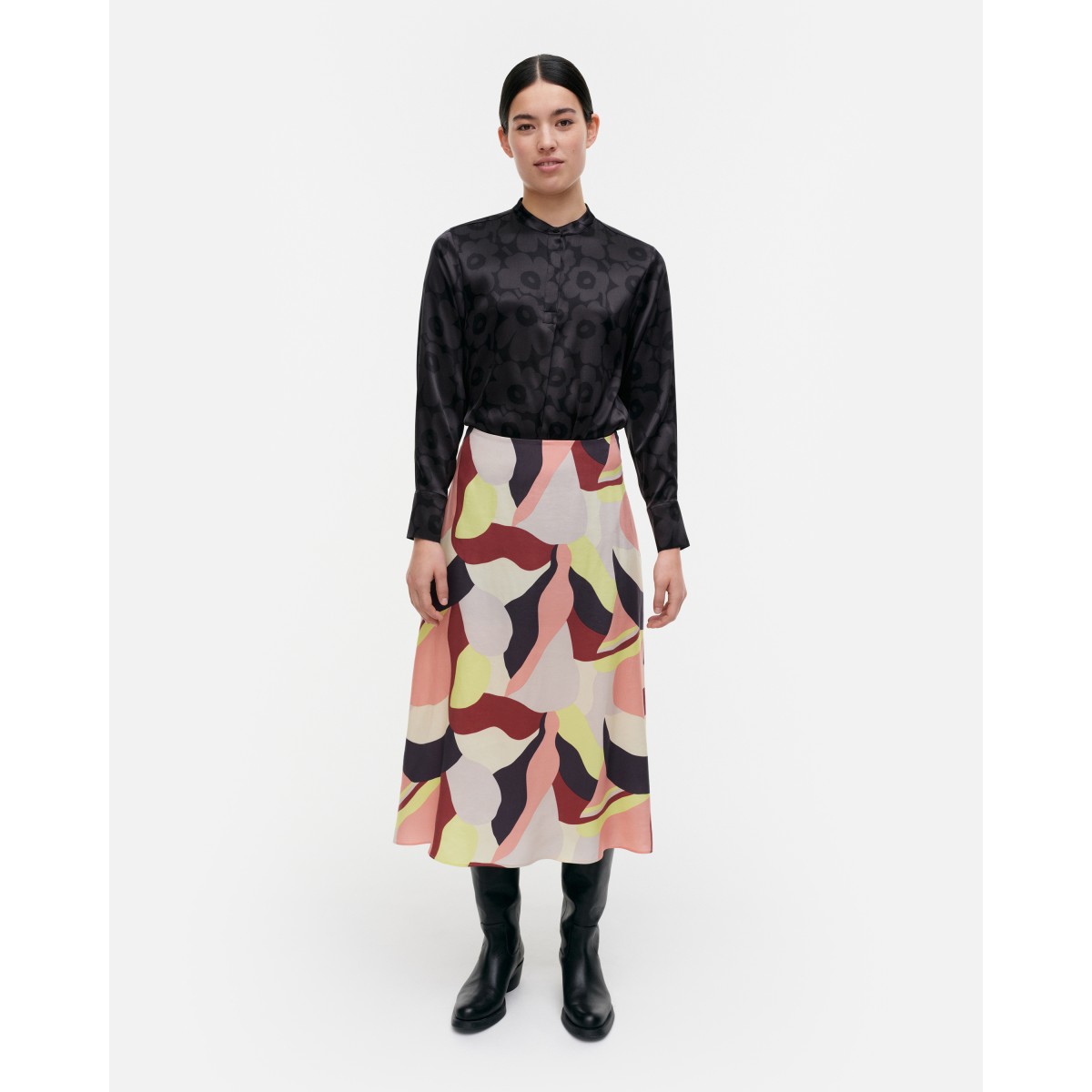 Kreppi Kamelia skirt 234 - Marimekko