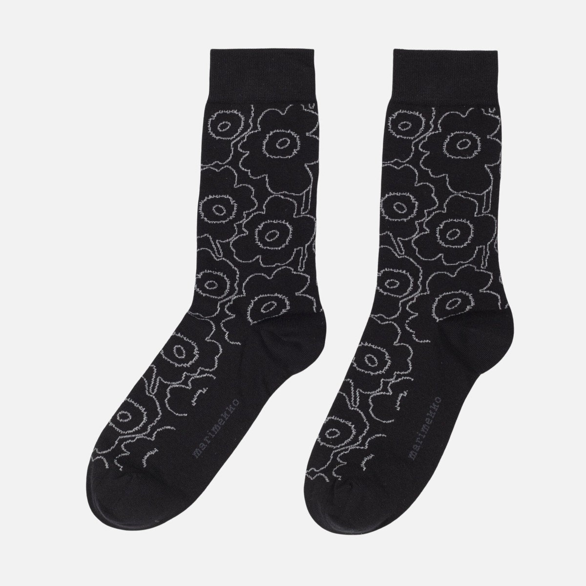 Chaussettes Kirmailla Piirto Unikko 999 - Marimekko