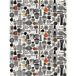 Tissu coton enduit acrylique Puutarhurin parhaat 193 - Marimekko