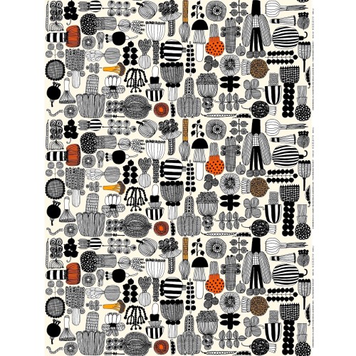 Tissu coton enduit acrylique Puutarhurin parhaat 193 - Marimekko