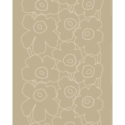 REMNANT - Piirto Unikko 810 linen fabric - 165 x 145 cm - Marimekko