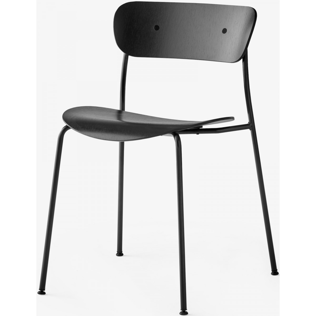 Pavilion AV1 Chair – black oak + black fittings + black legs - OFFER