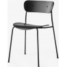 Pavilion AV1 Chair – black oak + black fittings + black legs - OFFER