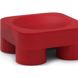 Bol Chub – Petit Bright red – 11,5 x 11,5 x H5 cm - Normann Copenhagen