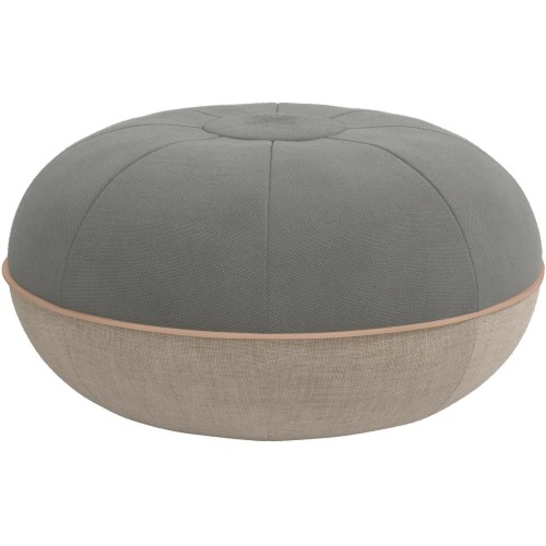 Pouf Fritz Hansen – Ø60 x H29 cm – Steelcut 160 / Lin Naturel