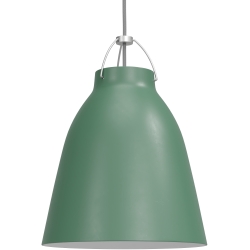 Caravaggio P2 – Patina green + Grey cable - Fritz Hansen