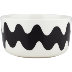 Lokki bowl 5dl – Black - Marimekko