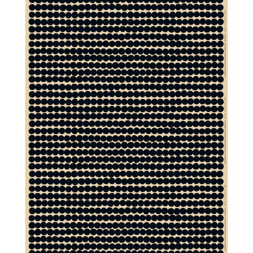 - Marimekko Räsymatto black and beige 890 – Cotton fabric