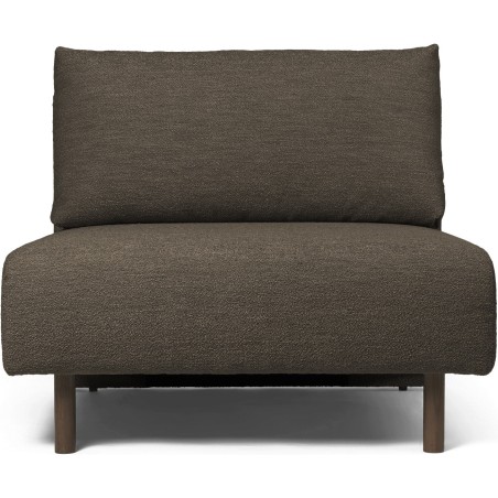 Canapé Dase – Module central – Soft Bouclé Dark Brown - Ferm Living