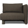 Dase sofa – Corner module – Soft Bouclé Dark Brown - Ferm Living