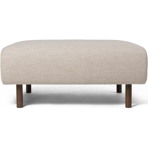 Dase ottoman – Soft Bouclé Natural - Ferm Living