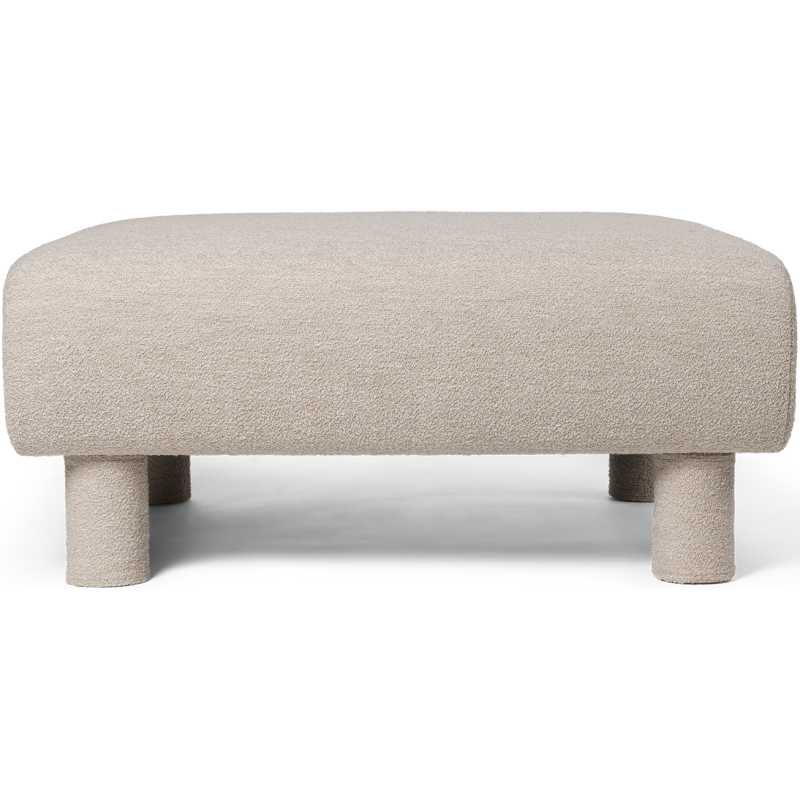 Ottoman Dase – Soft Bouclé Natural - Ferm Living