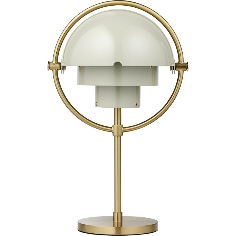 Gubi – Multi-lite portable lamp, pastel grey and brass