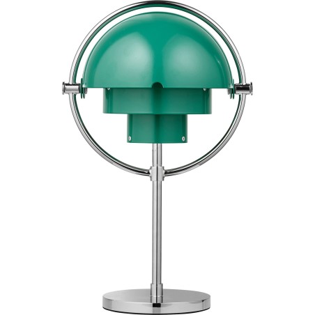 Gubi – Lampe portable Multi-lite, teal green et chrome