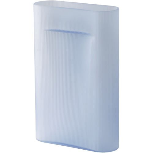 Vase Ridge verre – H48,5cm – Bleu clair - Muuto