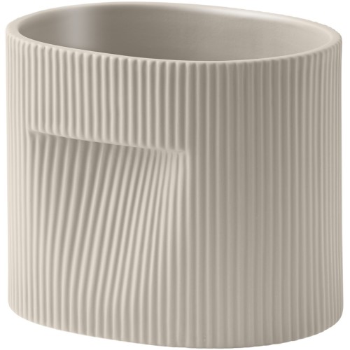 Pot Ridge – 18,5 x 14,5 x H15,2cm – Beige - Muuto