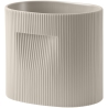 Pot Ridge – 26,5 x 19,2 x H24cm – Beige - Muuto