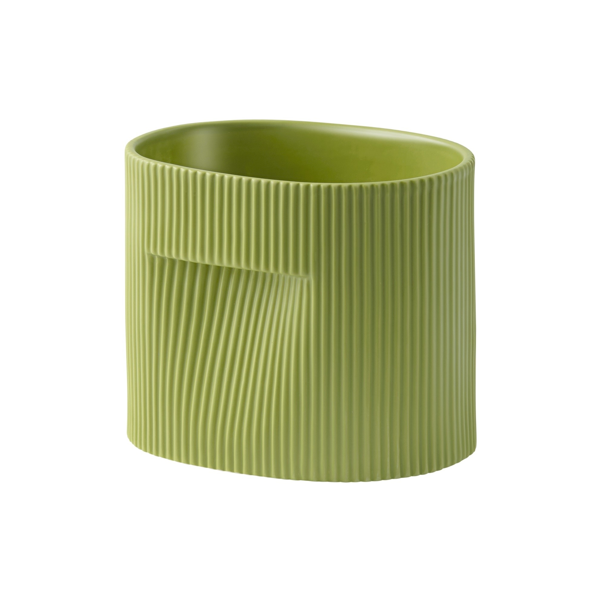 Pot Ridge – 18,5 x 14,5 x H15,2cm – Vert mousse - Muuto