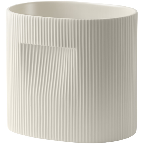 Pot Ridge – 26,5 x 19,2 x H24cm – Blanc cassé - Muuto