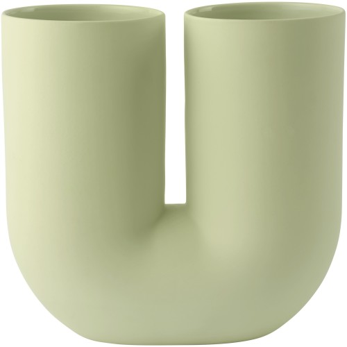 Kink vase – 27,4 x H26,3 cm – Light green - Muuto