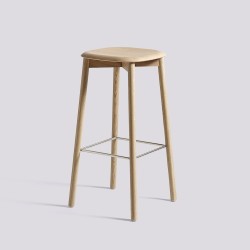 Soft Edge 82 stool - oak lacquered - H75 - OFFER