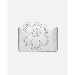 - Marimekko Unikko Imprint Card holder - Silver 002