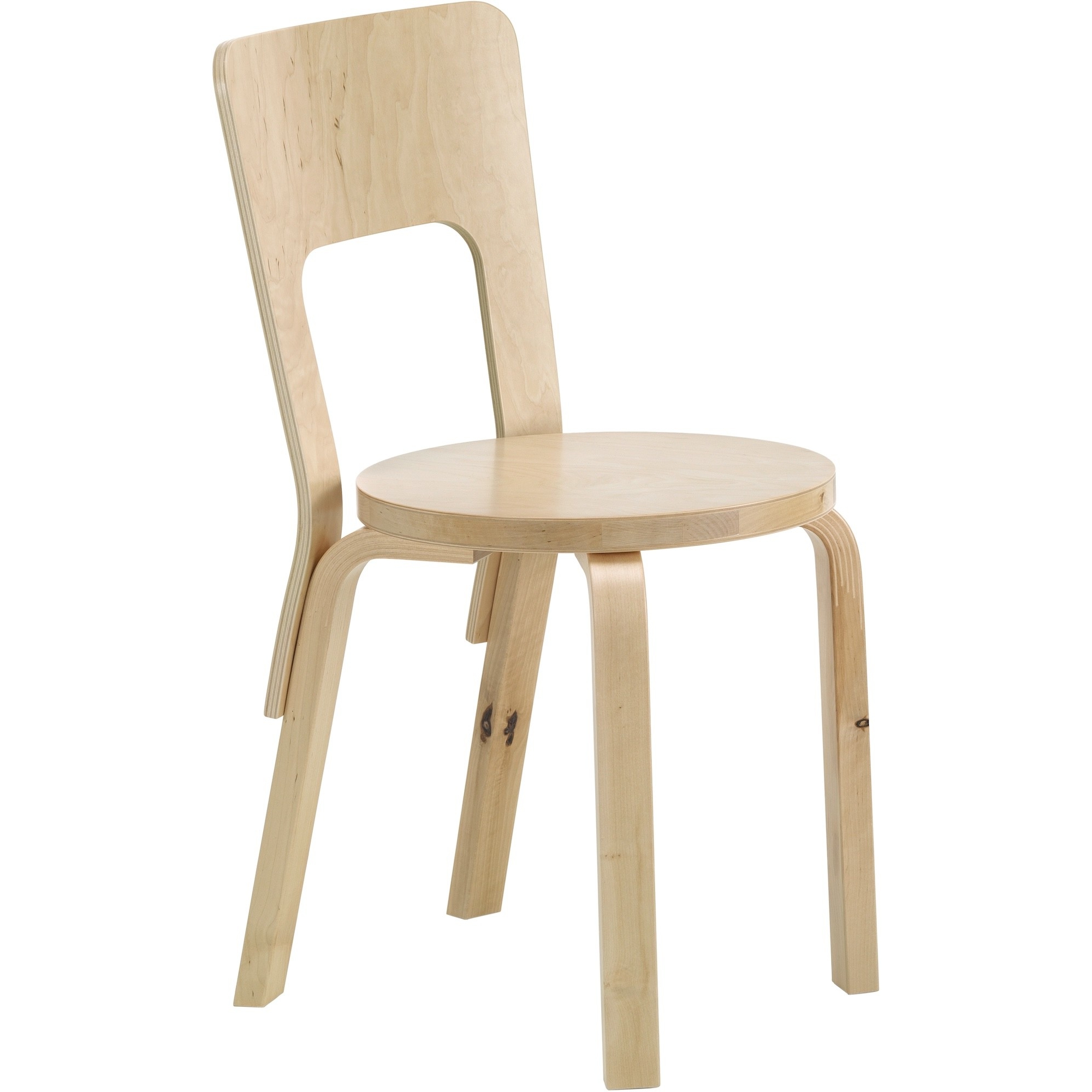 Chaise 66 Forest – Bouleau sauvage - Artek