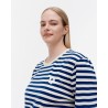 Jersey Top Tasaraita Unisex longsleeved 888 - Vêtements Marimekko