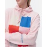 Rondi Ostjakki Placement hoodie soft pink 335 - Marimekko Fashion