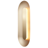 Sasi wall lamp – large brass – Nuura