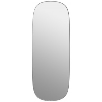 Grey / clear, Large - Framed Mirror - OFFER