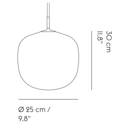 Rime pendant Ø25 cm - blanc - OFFER - Muuto