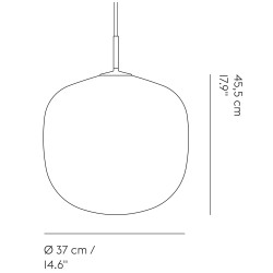 Rime pendant Ø37 cm - white - OFFER - Muuto