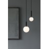 Nuura – Miira 1 pendant, rock grey and white opal glass