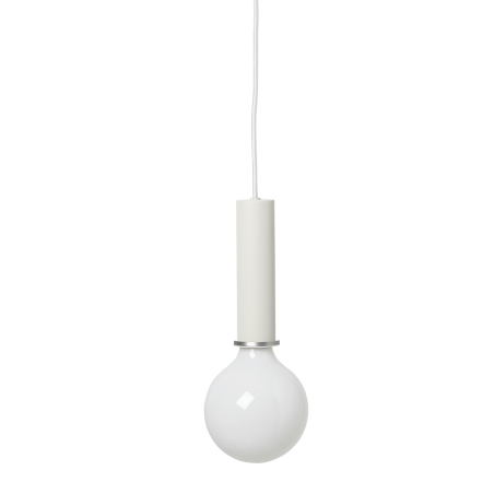 Collect Lighting - Socket Pendant High - White - Ferm Living