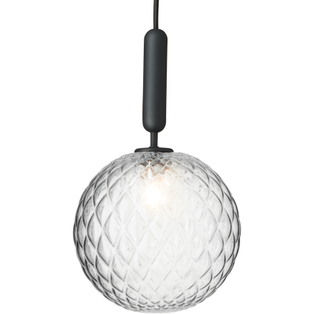 Nuura – Miira 1 Large pendant, rock grey and clear glass