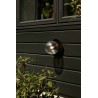 Nuura – Liila 1 Outdoor wall / ceiling lamp, black and clear glass