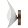 Nuura – Florii 1 wall lamp white and dark bronze