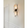 Nuura – Florii 3 wall lamp white and dark bronze