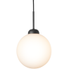 Nuura – Apiales 1 Large pendant, satin black and white opal glass