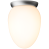 Nuura – Rizzatto171 ceiling lamp, silver brass and white opal glass