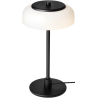 Nuura – Blossi Small table lamp, black and white opal glass