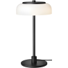 Nuura – Blossi Small table lamp, black and white opal glass