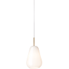 Nuura – Anoli 1 Small pendant, nordic gold and white opal glass