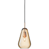 Nuura – Anoli 1 Medium pendant, nordic gold and gold glass