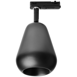 Nuura – Anoli Spot Track, black and black lampshade