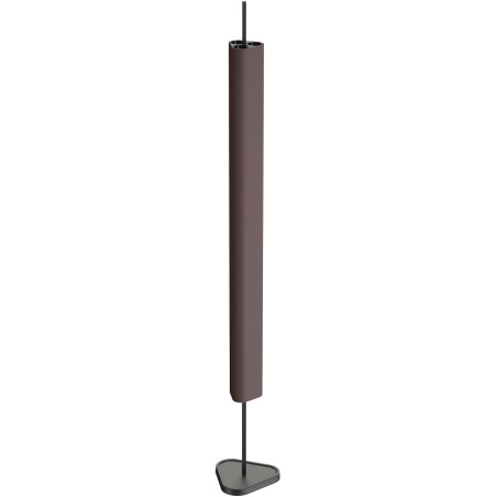 Flos – Lampadaire Emi, Deep red et noir